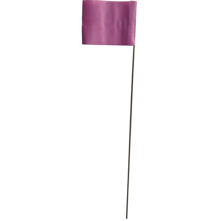Blackburn Flag Blackburn High-Vis Vinyl Marking Flag with15"-21" Wire Staff 235W STD PUR
